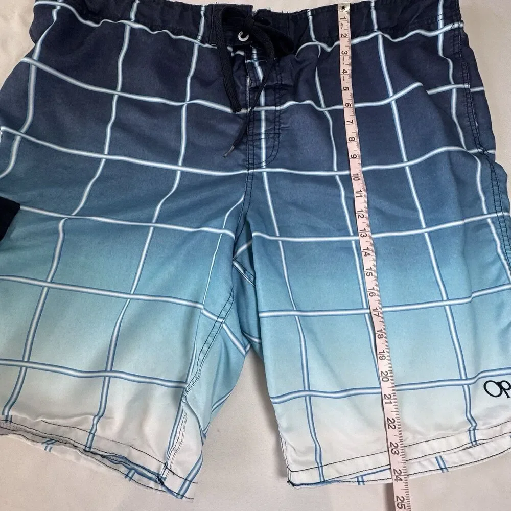 Men’s Swim Trunks Lot of 3 Size 2XL Sonoma OP Croft & Barrow Blue Beach Vacation